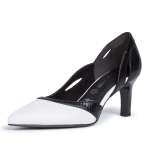 náhled Dámské lodičky TAMARIS 1-1-22411-24 BLK/WHITE COMB 23 S0