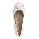 náhled Dámské baleríny TAMARIS 1-1-22101-24 CREAM/LOGO 433 S0