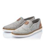 náhled Pánské mokasíny RIEKER B4962-41 GRAU S0
