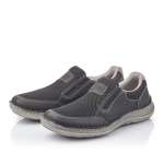 náhled Pánské mokasíny RIEKER RIE-1018141-S1 černá