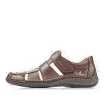 náhled Pánské polobotky RIEKER 05274-25 BRAUN S0