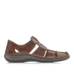 náhled Pánské polobotky RIEKER 05274-25 BRAUN S0