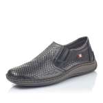 náhled Pánské mokasíny RIEKER RIE-1018152-S1 černá