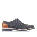 náhled Pánské polobotky RIEKER 12504-14 BLAU KOMBI S0