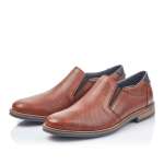 náhled Pánské mokasíny RIEKER 13571-24 hnědá S4