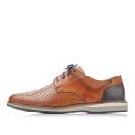 náhled Pánské hnědé polobotky RIEKER 16815-24 BRAUN S0