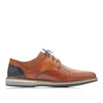 náhled Pánské hnědé polobotky RIEKER 16815-24 BRAUN S0