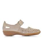 náhled Dámské polobotky RIEKER 413G7-60 BEIGE S0