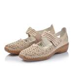 náhled Dámské polobotky RIEKER 413G7-60 BEIGE S0