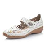 náhled Dámské polobotky RIEKER RIE-1018200-S0 bílá