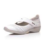 náhled Dámské polobotky RIEKER 41346-80 WEISS S0