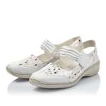 náhled Dámské polobotky RIEKER 41379-80 WEISS S0