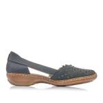 náhled Dámské polobotky RIEKER 41387-14 BLAU S0
