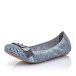 náhled Dámské baleríny RIEKER 41495-14 BLAU S0