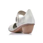 náhľad Dámske lodičky RIEKER 43767-80 biela S1