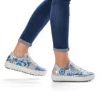 náhľad Dámske tenisky REMONTE D1000-90 BLAU KOMBI S0