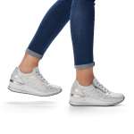 náhled Dámské tenisky REMONTE RIE-1018298-S2 stříbrná