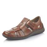 náhled Pánské polobotky RIEKER RIE-1018431-S0 hnědá