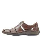 náhled Pánské polobotky RIEKER 05282-25 BRAUN S0