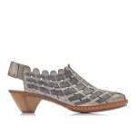 náhled Dámské lodičky RIEKER 46778-40 šedá S1