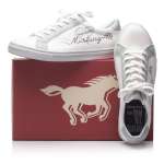 náhled Dámské tenisky MUSTANG 1354302-17 WEIS/GRÜN S0