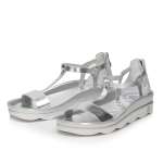 náhled Dámské sandály CARINII CAR-10200041-S0 stříbrná