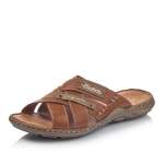 náhled Pánské nazouváky RIEKER 22090-25 hnědá S4