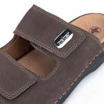 náhľad Pánske šľapky RIEKER 25590-25 hnedá S6