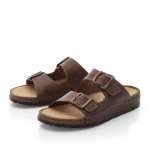 náhled Pánské nazouváky RIEKER RIE-10200180-S1 hnědá