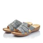 náhled Dámské nazouváky RIEKER RIE-10200214-S3 modrá