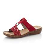 náhled Dámské nazouváky RIEKER RIE-10200218-S2 červená