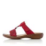 náhled Dámské nazouváky RIEKER RIE-10200218-S2 červená