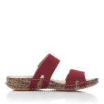 náhled Dámské nazouváky RIEKER RIE-10200234-S1 červená