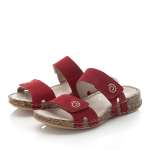 náhled Dámské nazouváky RIEKER RIE-10200234-S1 červená