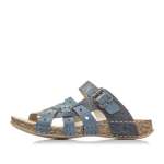 náhled Dámské nazouváky RIEKER RIE-10200235-S1 modrá