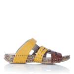 náhled Dámské nazouváky RIEKER RIE-10200236-S1 žlutá