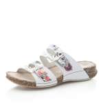 náhled Dámské nazouváky RIEKER 61195-90 bílá S1