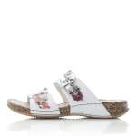 náhled Dámské nazouváky RIEKER 61195-90 bílá S1