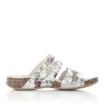 náhled Dámské nazouváky RIEKER 61195-90 bílá S1