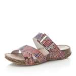 náhled Dámské nazouváky RIEKER 61198-90 červená S1