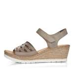 náhled Dámské sandály RIEKER RIE-10200249-S1 béžová
