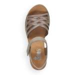 náhled Dámské sandály RIEKER RIE-10200249-S1 béžová