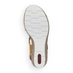 náhled Dámské sandály RIEKER 619F0-68 žlutá S1