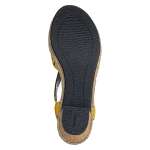 náhled Dámské sandály RIEKER 63820-68 žlutá S1