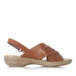 náhled Dámské sandály RIEKER 65810-24 hnědá S1
