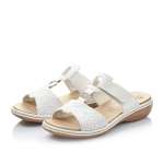 náhled Dámské nazouváky RIEKER 65943-80 bílá S1