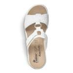 náhled Dámské nazouváky RIEKER 65943-80 bílá S1