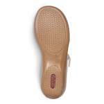 náhled Dámské nazouváky RIEKER 65943-80 bílá S1