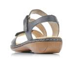 náhled Dámské sandály RIEKER 659C7-15 modrá S1