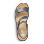 náhled Dámské sandály RIEKER 659C7-15 modrá S1